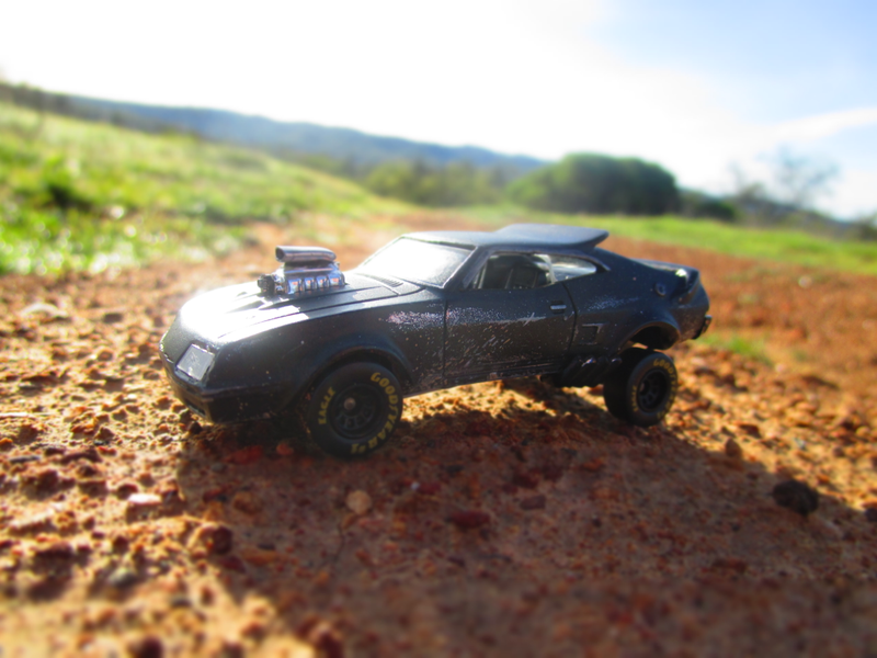 Illustration for article titled Mad Max: Custom HotWheels Interceptor.